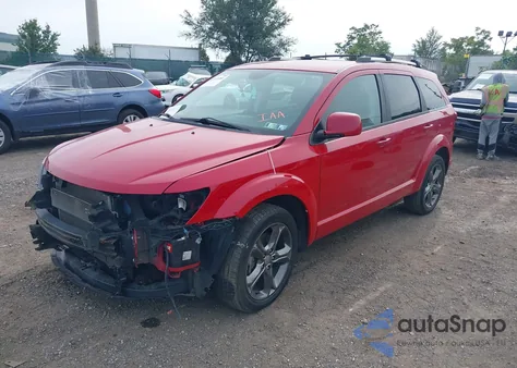 2014 Dodge Journey Crossroad из США, поврежденный, VIN 3C4PDDGG7ET262279